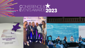 The Lab of the Future team are thrilled to have won at the Conference and Events Awards 2023